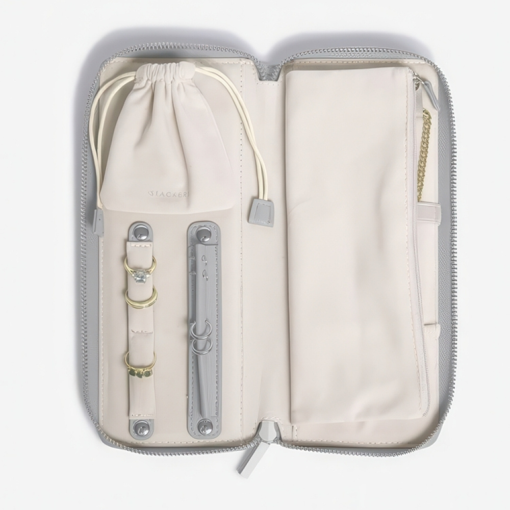 Fodral för smycken, STACKERS JEWELLRY PURSE, 24,5 x 10,5 x 3 cm i gruppen Förvaring / Förvaring på resa / Smyckesförvaring för resa hos SmartaSaker.se (40613)