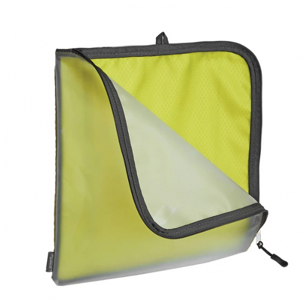 Fodral på resan, SMART POUCH LARGE, 28 x H 29 cm, Limegrön / Transparent i gruppen Förvaring / Förvaring på resa hos SmartaSaker.se (40618)