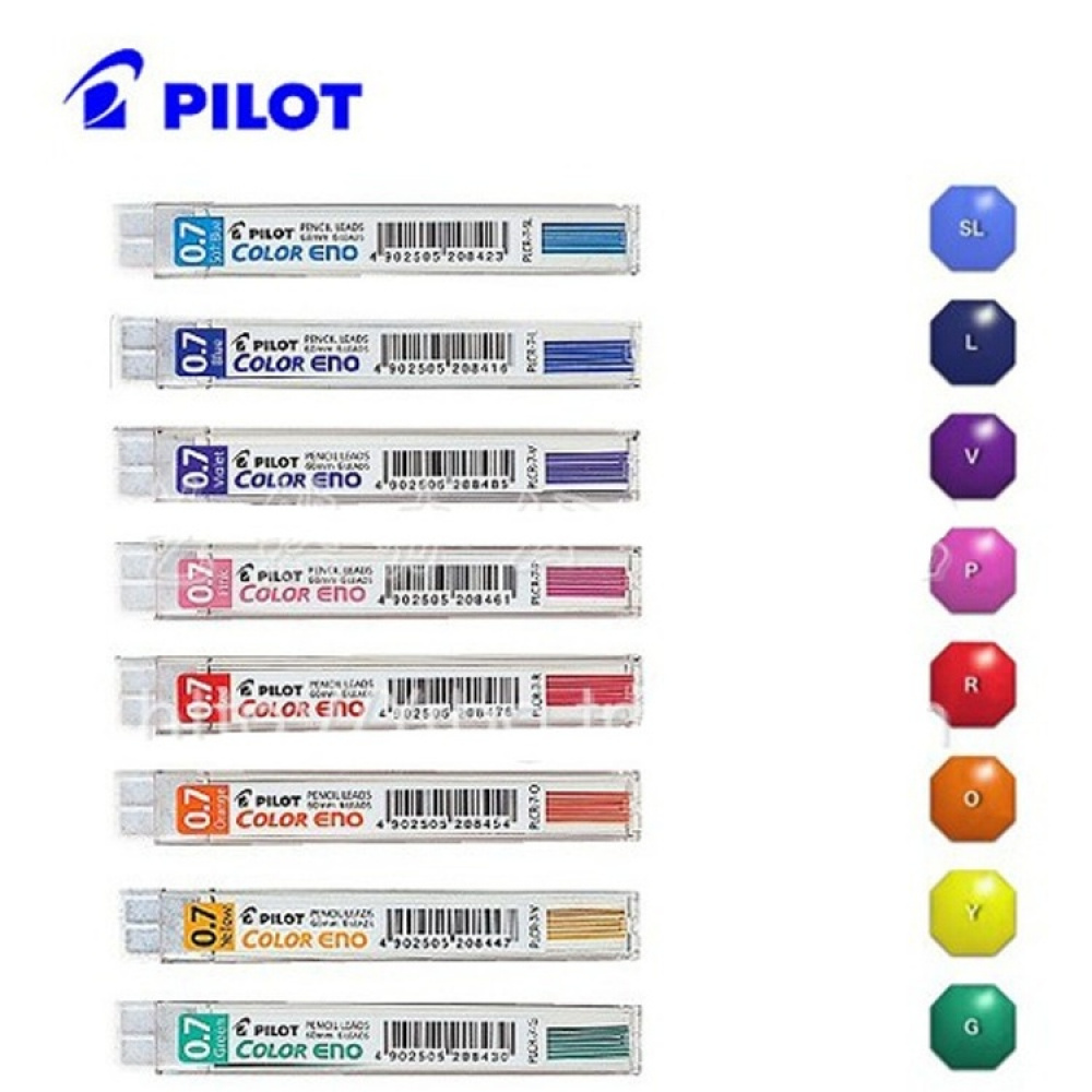 Färgstift, PILOT COLOR ENO 0,7 mm, Lila i gruppen Förvaring / Kontorsmaterial hos SmartaSaker.se (40642)