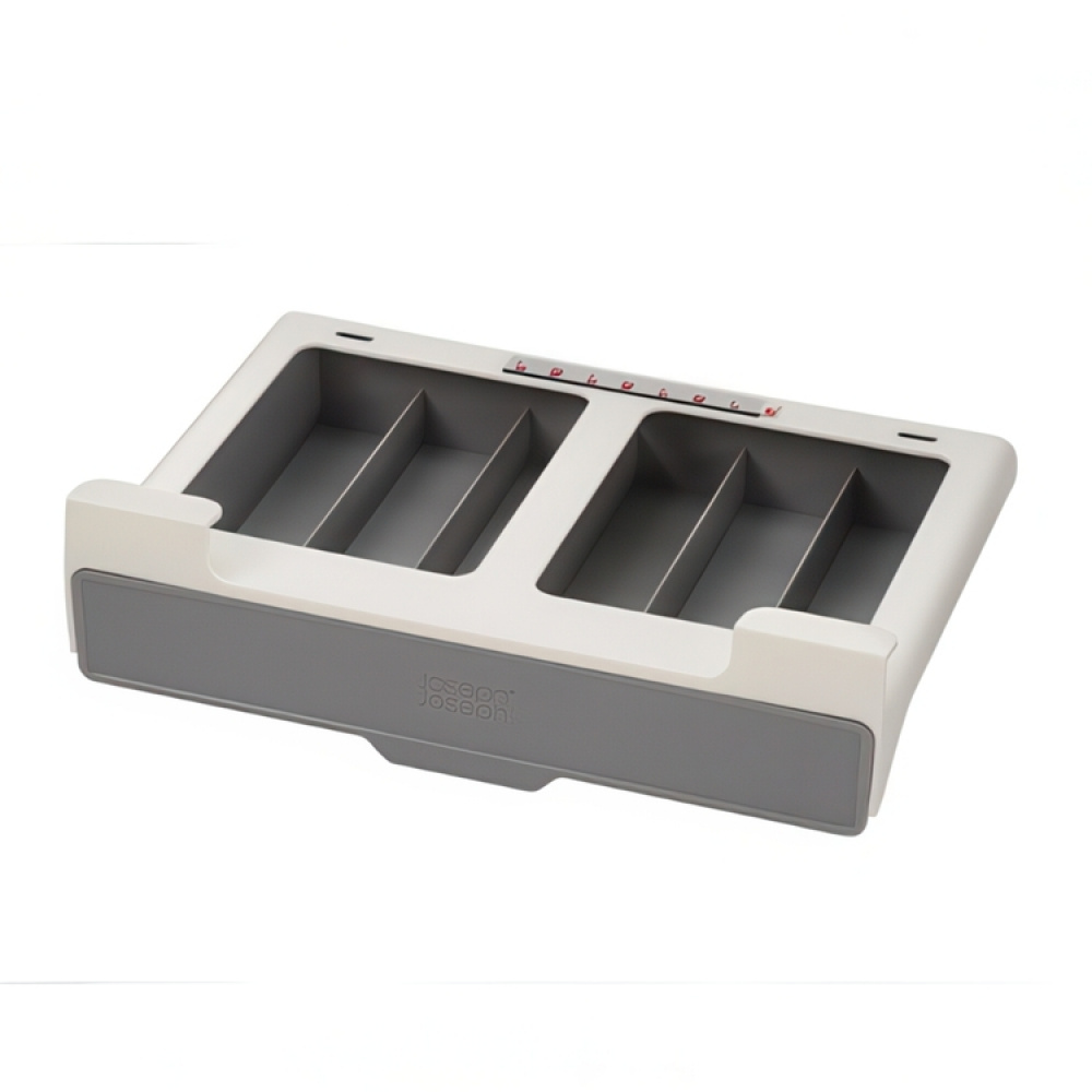 Förvaring av Kaffekapslar, Under Hylla, CUPBOARD STORE COFFEE POD DRAWER, Joseph Joseph, Grå i gruppen Förvaring / Köksförvaring / Organisera köksskåp / Under hyllan-förvaring hos SmartaSaker.se (40650)