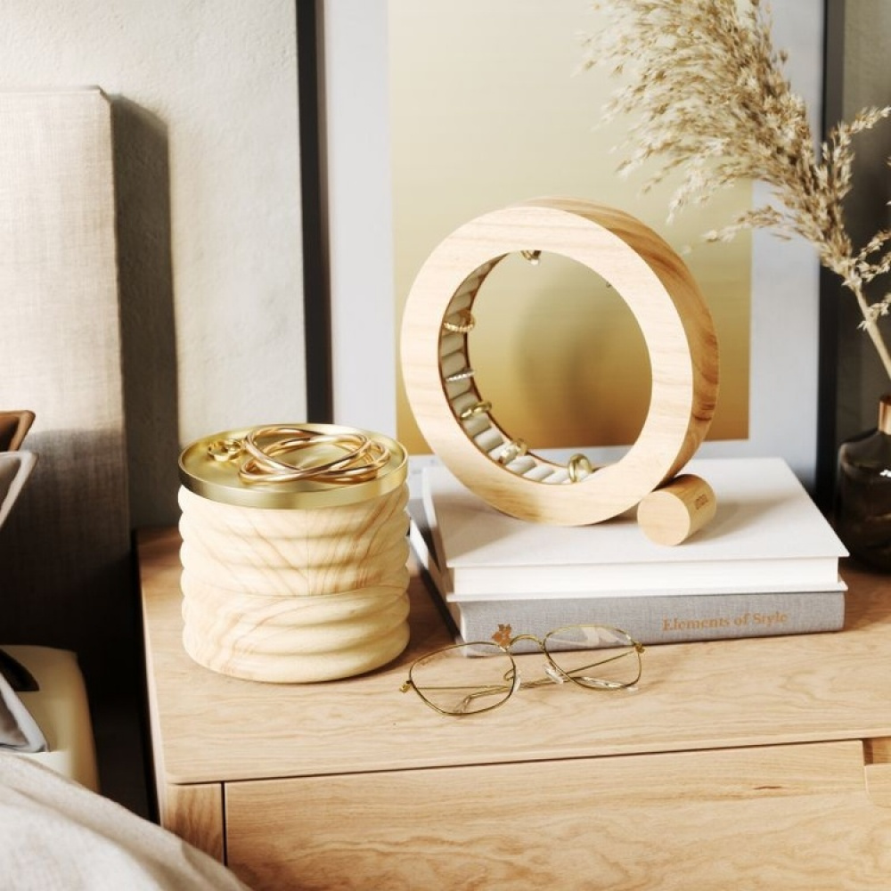 Förvaring av ringar / örhängen, UMBRA FERRIS JEWELRY ORGANIZER, Ø 19,1 cm i gruppen Förvaring / Sovrumsförvaring / Smyckesförvaring hos SmartaSaker.se (40651)