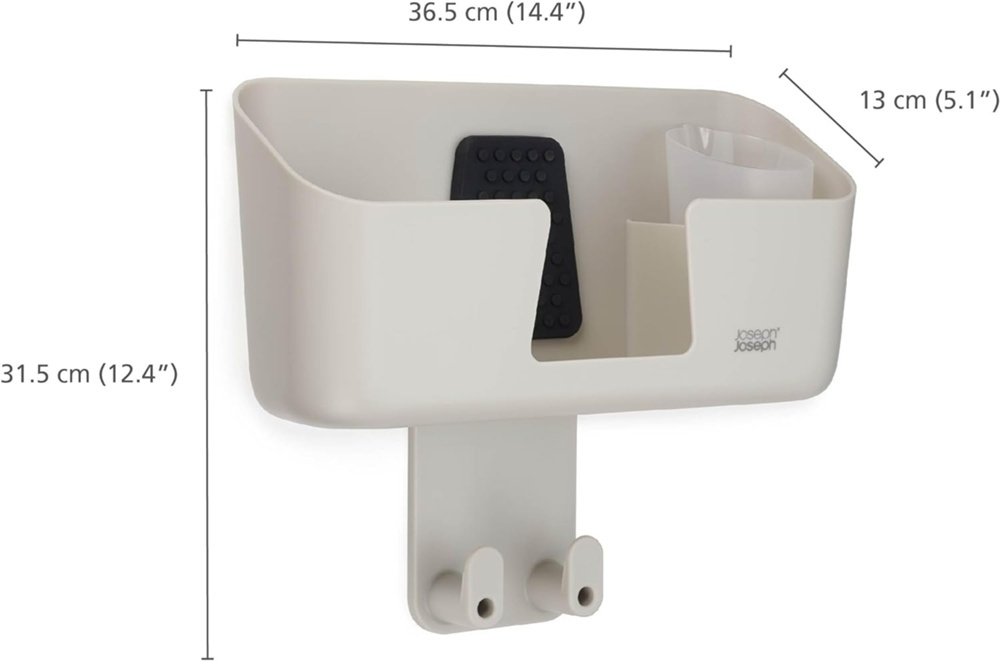 Förvaring för Strykbräda och Strykjärn, JOSEPH JOSEPH IRON HUB, Grå-Beige i gruppen Förvaring / Tvätt och tork / Stryktillbehör hos SmartaSaker.se (40652)