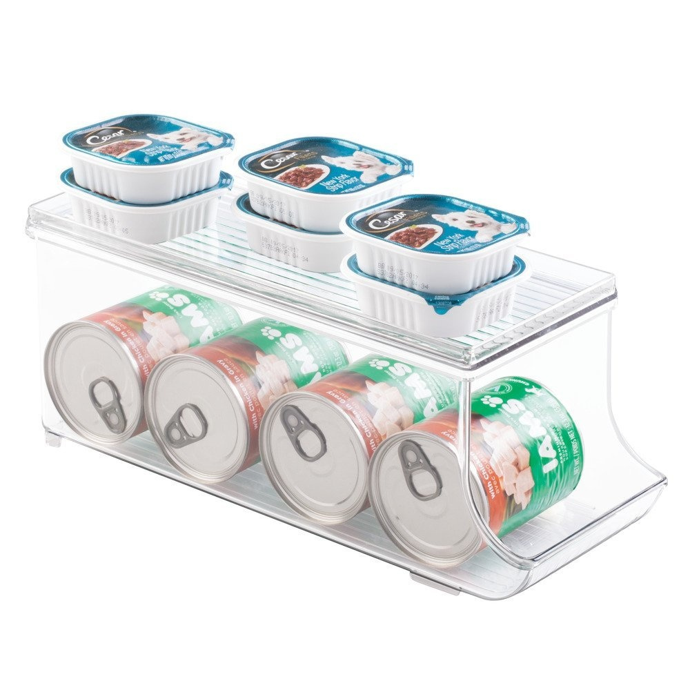 Förvaring med lock för ölburkar och konserver, PANTRY BIN, 14,5 x 35 x 15 cm, Klar i gruppen Förvaring / Köksförvaring / Kylskåpsförvaring hos SmartaSaker.se (40653)