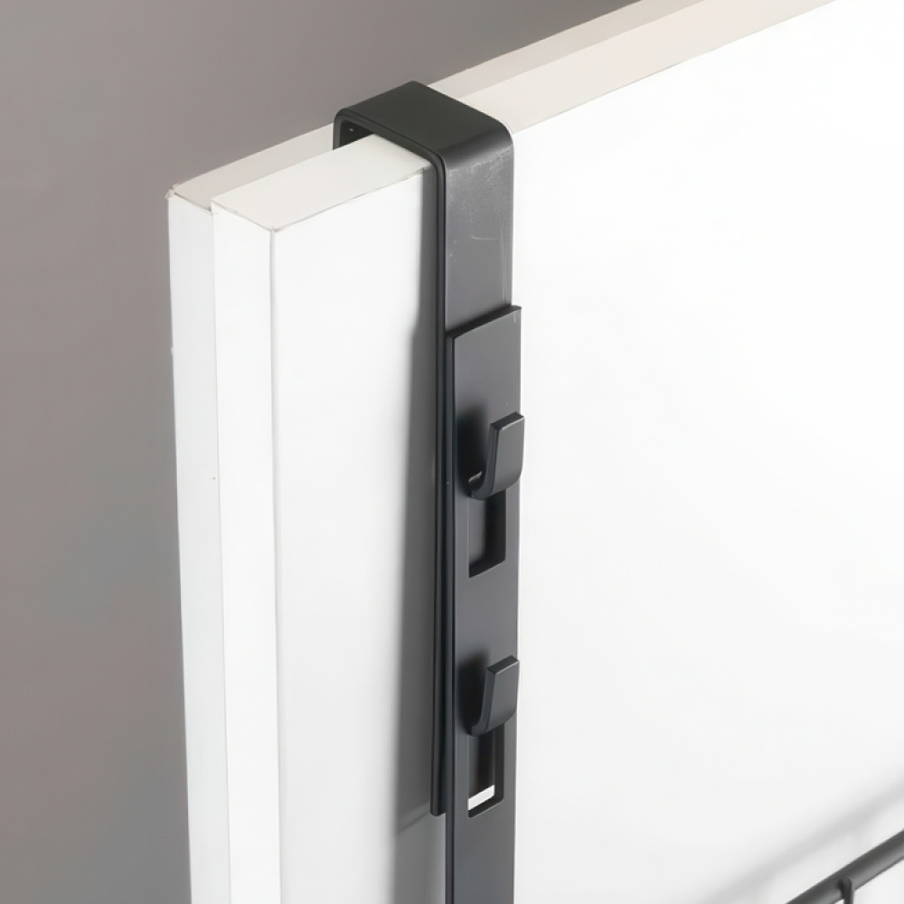 Förvaring på dörren, över dörr, OVER-DOOR ORGANIZER, 39 x 10 x H 75 cm, Svart i gruppen Förvaring / Sovrumsförvaring / Dörrkrokar hos SmartaSaker.se (40656)