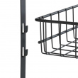 Förvaring på dörren, över dörr, OVER-DOOR ORGANIZER, 39 x 10 x H 75 cm, Svart Förvaring på dörren, över dörr, OVER-DOOR ORGANIZER, 39 x 10 x H 75 cm, Svart