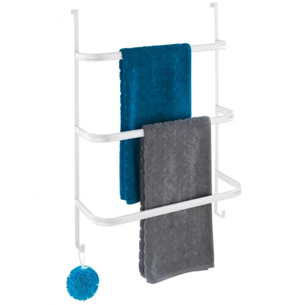 Förvaring på dörren, över dörr, OVER-DOOR TOWEL RAIL, 54,5 x 21,5 x H 77,5 cm, Vit i gruppen Förvaring / Badrumsförvaring hos SmartaSaker.se (40657)