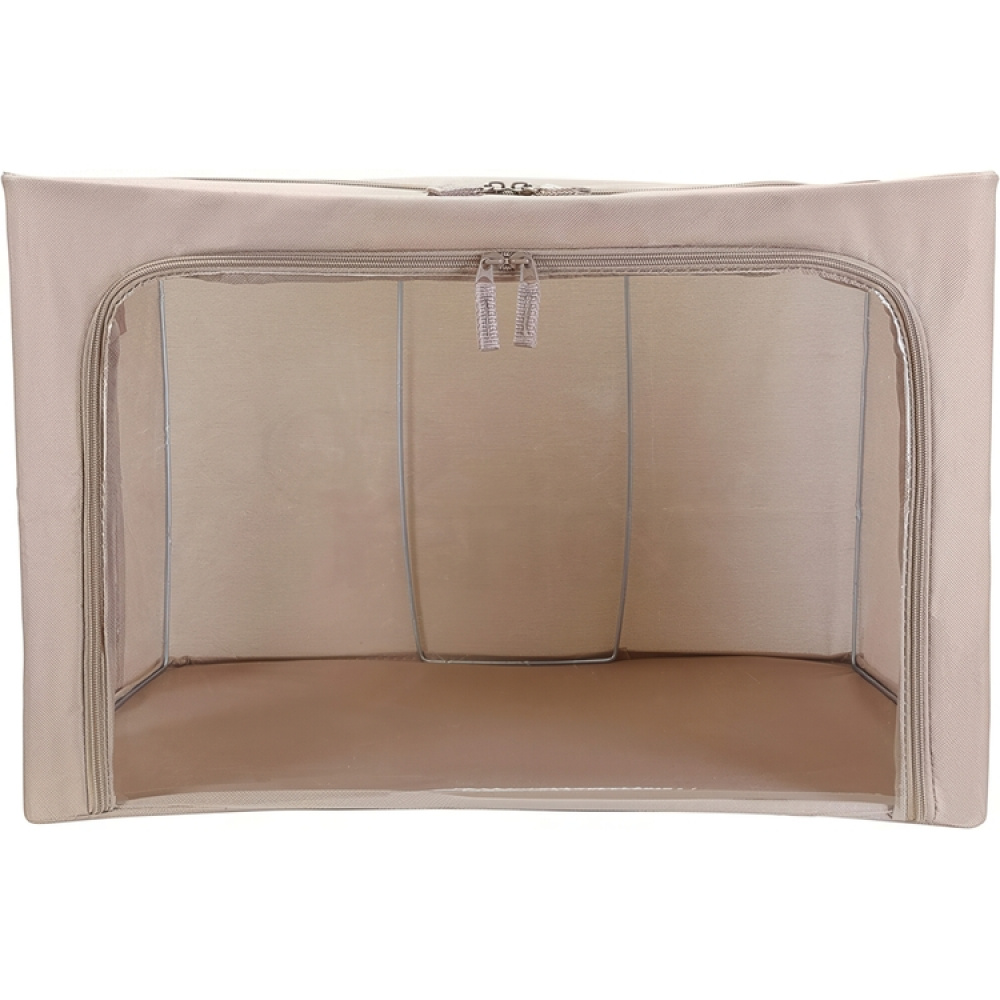 Förvaringsbox med titthål, BEAU LARGE, 53 x 41 x H 35,5cm, Camel Beige i gruppen Förvaring / Garderobsförvaring / Sorteringslådor hos SmartaSaker.se (40661)