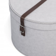 Förvaringsboxar, Runda, 2 st, BIGSO RUT CANVAS, Ø 37,5 och Ø 35,5 Förvaringsboxar, Runda, 2 st, BIGSO RUT CANVAS, Ø 37,5 och Ø 35,5