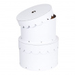 Förvaringsboxar, Runda, 2 st, BIGSO WILMA, Ø26 x H Ø23 cm Förvaringsboxar, Runda, 2 st, BIGSO WILMA, Ø26 x H Ø23 cm