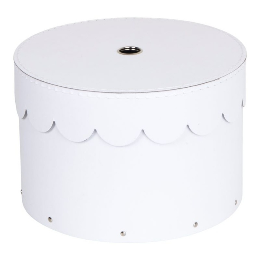 Förvaringsboxar, Runda, 2 st, BIGSO WILMA, Ø26 x H Ø23 cm i gruppen Förvaring / Förvaringslådor / BigSo förvaringslådor hos SmartaSaker.se (40666)
