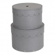 Förvaringsboxar, Runda, 2 st, BIGSO WILMA, Ø26 x H Ø23 cm Förvaringsboxar, Runda, 2 st, BIGSO WILMA, Ø26 x H Ø23 cm