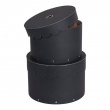 Förvaringsboxar, Runda, 2 st, BIGSO WILMA, Ø26 x H Ø23 cm Förvaringsboxar, Runda, 2 st, BIGSO WILMA, Ø26 x H Ø23 cm