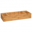 Förvaringsbricka i Bambu, Med 3 fack, TIDY SMART, 15 x 38 x H 7 cm, Natur Förvaringsbricka i Bambu, Med 3 fack, TIDY SMART, 15 x 38 x H 7 cm, Natur