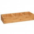 Förvaringsbricka i Bambu, Med 3 fack, TIDY SMART, 15 x 38 x H 7 cm, Natur Förvaringsbricka i Bambu, Med 3 fack, TIDY SMART, 15 x 38 x H 7 cm, Natur