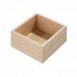 Förvaringsbricka, fyrkantig, PAULOWNIA DRAWER ORGANISER, 12,7 x 12,7 x H 7 cm, Natur Förvaringsbricka, fyrkantig, PAULOWNIA DRAWER ORGANISER, 12,7 x 12,7 x H 7 cm, Natur