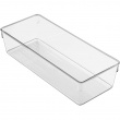 Förvaringsbricka, kraftig, DRESSER DRAWER ORGANISER SMALL, 30,5 x 12,7 x H 7,6 cm, Klar Förvaringsbricka, kraftig, DRESSER DRAWER ORGANISER SMALL, 30,5 x 12,7 x H 7,6 cm, Klar