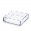 Förvaringsbricka, K-SYSTEM SQUARE K5, 19 x 19 x H 5,3 cm, Klar Förvaringsbricka, K-SYSTEM SQUARE K5, 19 x 19 x H 5,3 cm, Klar