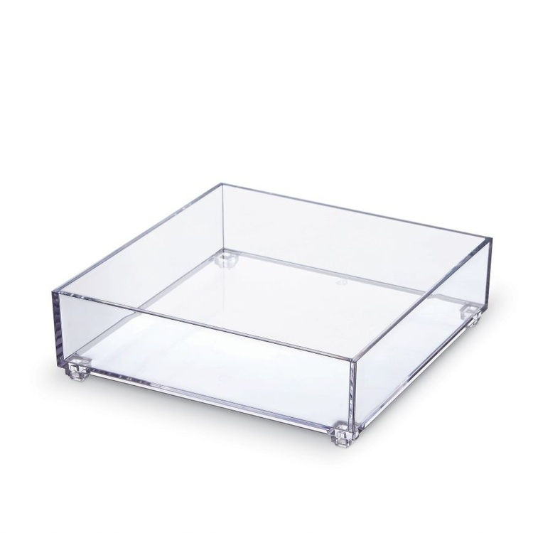 Förvaringsbricka, K-SYSTEM SQUARE K5, 19 x 19 x H 5,3 cm, Klar i gruppen Förvaring / Förvaringslådor / Småförvaring hos SmartaSaker.se (40688)