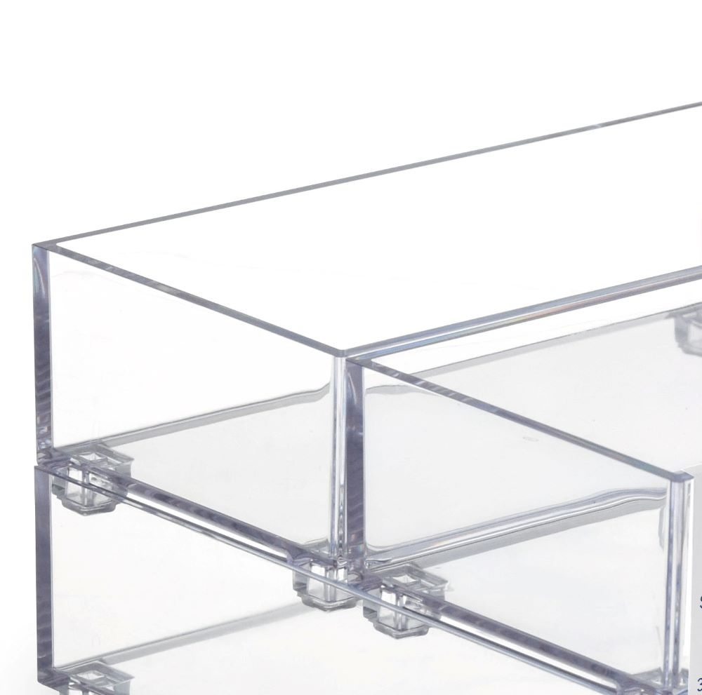Förvaringsbricka, K-SYSTEM SQUARE K5, 19 x 19 x H 5,3 cm, Klar i gruppen Förvaring / Förvaringslådor / Småförvaring hos SmartaSaker.se (40688)