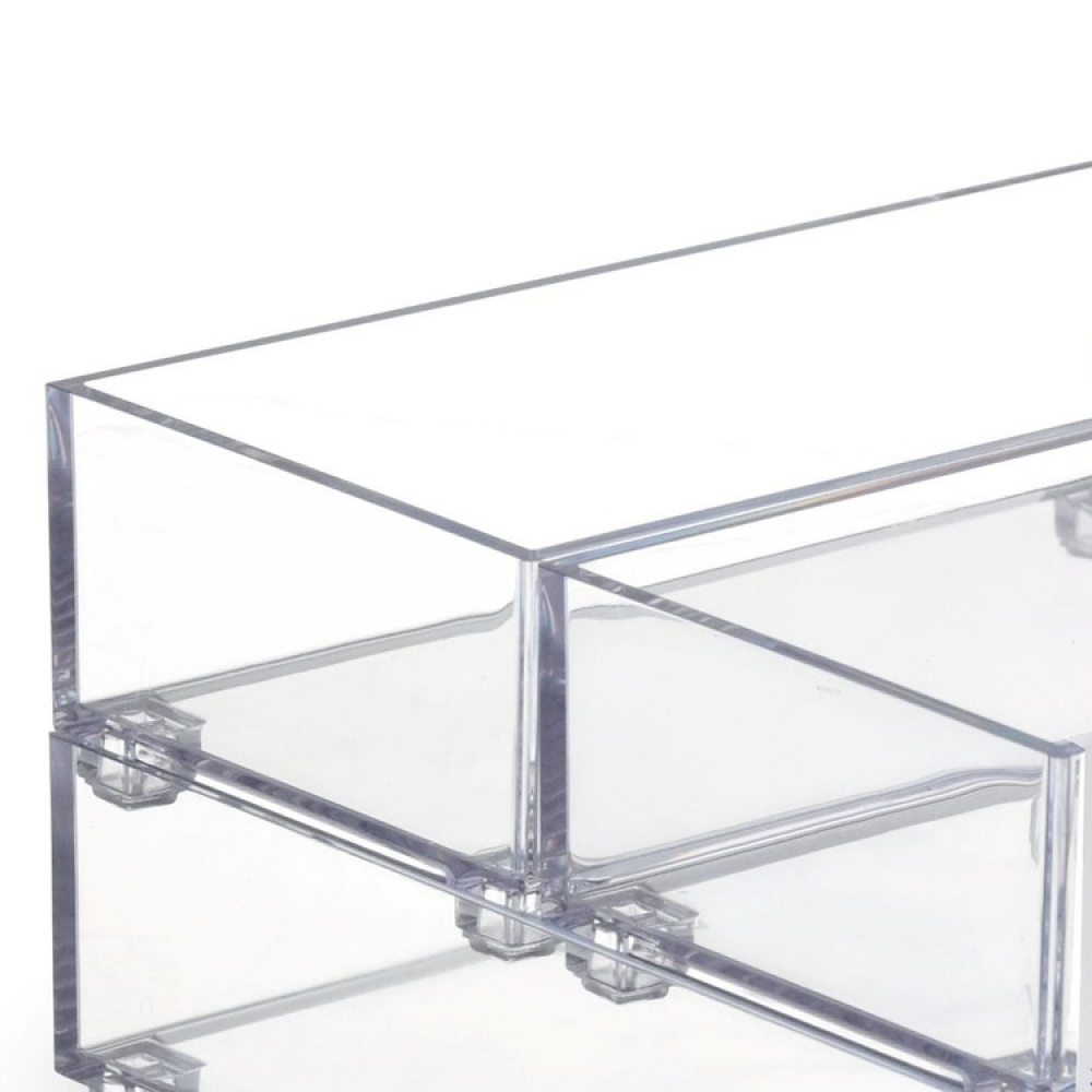 Förvaringsbricka, K-SYSTEM SQUARE K5, 19 x 19 x H 5,3 cm, Klar i gruppen Förvaring / Förvaringslådor / Småförvaring hos SmartaSaker.se (40688)