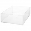 Förvaringsbricka, Stapelbar, SELENA ORGANISER LARGE, 25,6 x 19,2 x H 8,5 cm, Klar Förvaringsbricka, Stapelbar, SELENA ORGANISER LARGE, 25,6 x 19,2 x H 8,5 cm, Klar
