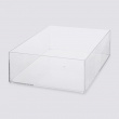 Förvaringsbricka, Stapelbar, SELENA ORGANISER LARGE, 25,6 x 19,2 x H 8,5 cm, Klar Förvaringsbricka, Stapelbar, SELENA ORGANISER LARGE, 25,6 x 19,2 x H 8,5 cm, Klar