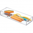 Förvaringsbricka, Stapelbar, Avlång, CLARITY ORGANISER MEDIUM, 10,2 x 30,5 x H 5 cm, Klar  Förvaringsbricka, Stapelbar, Avlång, CLARITY ORGANISER MEDIUM, 10,2 x 30,5 x H 5 cm, Klar
