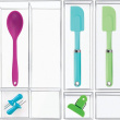 Förvaringsbricka, Stapelbar, Avlång, CLARITY ORGANISER MEDIUM, 10,2 x 30,5 x H 5 cm, Klar  Förvaringsbricka, Stapelbar, Avlång, CLARITY ORGANISER MEDIUM, 10,2 x 30,5 x H 5 cm, Klar