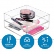 Förvaringsbricka, Stapelbar, Fyrkantig, CLARITY ORGANISER SQUARE, 20,3 x 20,3 x H 5 cm, Klar Förvaringsbricka, Stapelbar, Fyrkantig, CLARITY ORGANISER SQUARE, 20,3 x 20,3 x H 5 cm, Klar