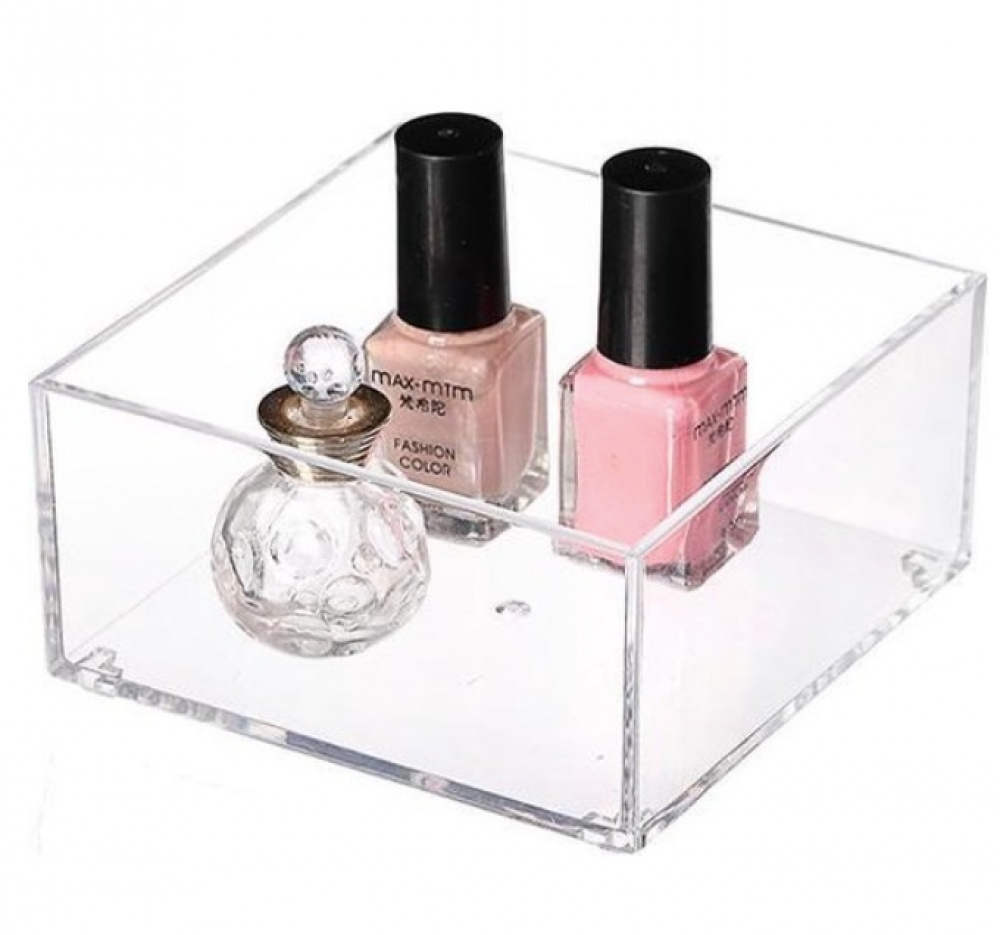 Förvaringsbricka, Stapelbar, Fyrkantig, SELENA ORGANISER XS, 9,6 x 9,6 x H 4,8 cm, Klar i gruppen Förvaring / Förvaringslådor hos SmartaSaker.se (40701)