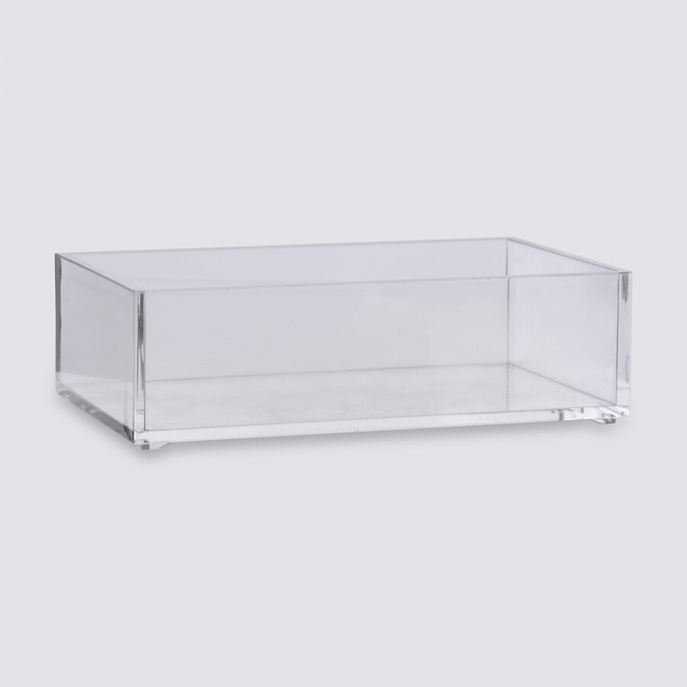 Förvaringsbricka, Stapelbar, Rektangulär, SELENA ORGANISER SMALL, 16 x 9,7 x H 4,8 cm, Klar i gruppen Förvaring / Badrumsförvaring hos SmartaSaker.se (40703)