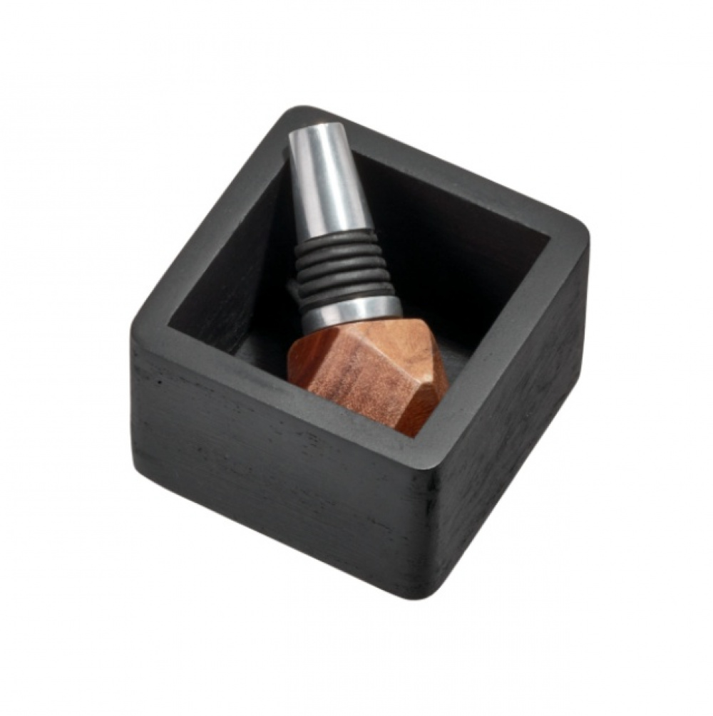 Förvaringsbricka, THE HOME EDIT MINI DRAWER ORGANIZER, 7,6 x 7,6 x H5,1 cm, Svart i gruppen Förvaring / Köksförvaring / Organisera köksskåp / Besticklådor hos SmartaSaker.se (40706)