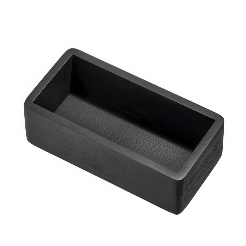 Förvaringsbricka, THE HOME EDIT SMALL DRAWER ORGANIZER, 7,6 x 15,2 x H 5,1 cm, Svart i gruppen Förvaring / Köksförvaring / Organisera köksskåp / Besticklådor hos SmartaSaker.se (40708)
