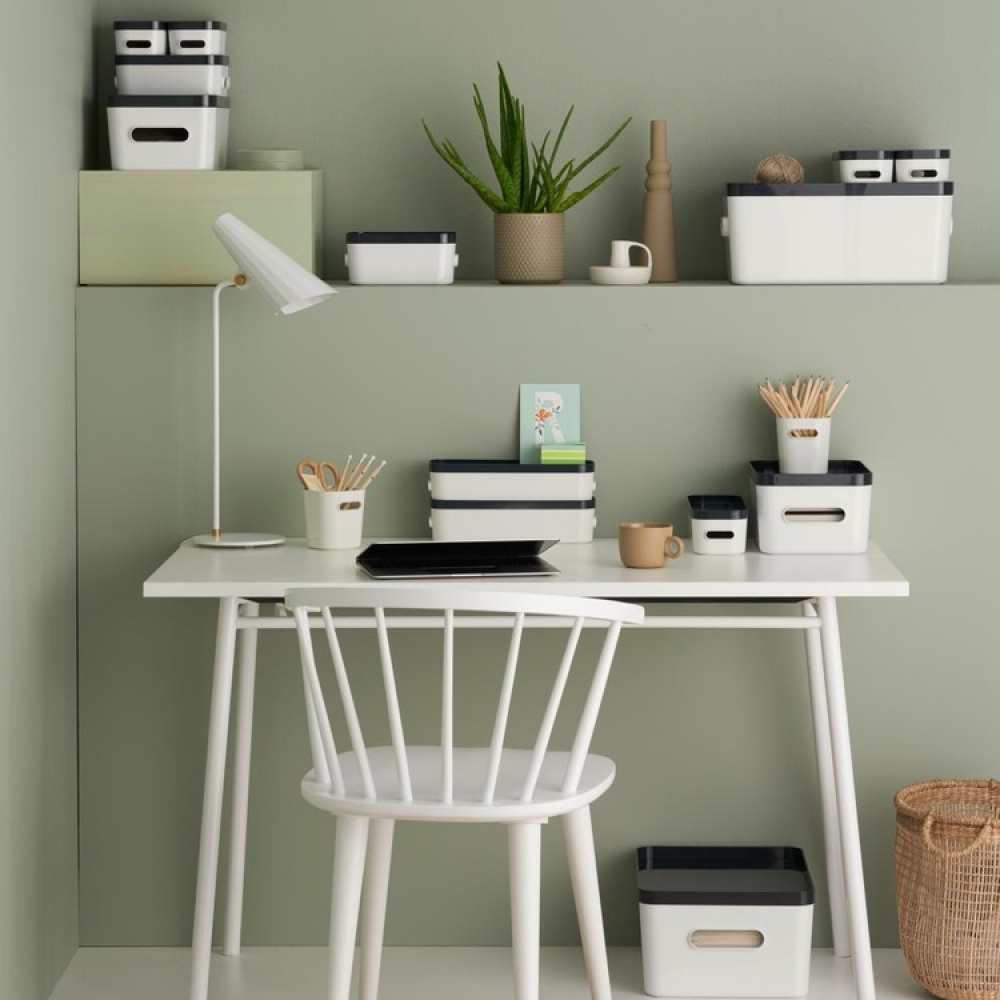 Förvaringsburk, SMARTSTORE COMPACT MINI, 9,8 x 9,4 x H10,2 cm i gruppen Förvaring / Förvaringslådor / SmartStore förvaringslådor hos SmartaSaker.se (40718)