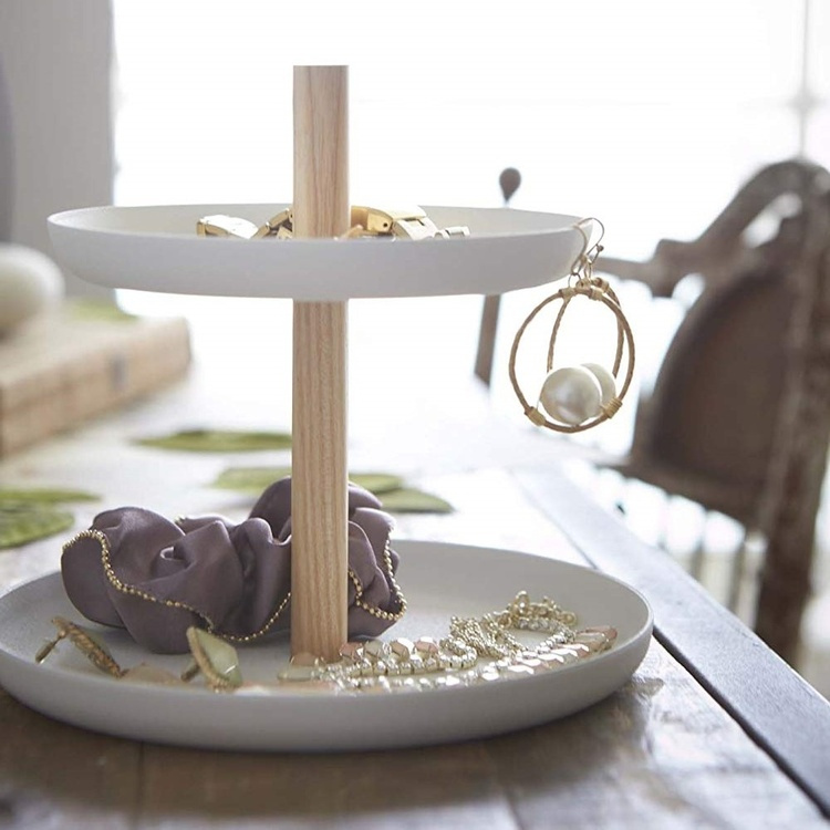 Förvaringsfat / smyckesfat, TOSCA ACCESSORIES TRAY, Yamazaki, Vit i gruppen Förvaring / Sovrumsförvaring / Smyckesförvaring hos SmartaSaker.se (40723)