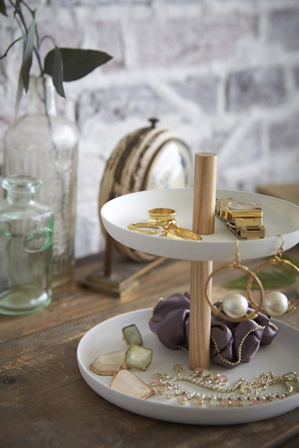 Förvaringsfat / smyckesfat, TOSCA ACCESSORIES TRAY, Yamazaki, Vit i gruppen Förvaring / Sovrumsförvaring / Smyckesförvaring hos SmartaSaker.se (40723)