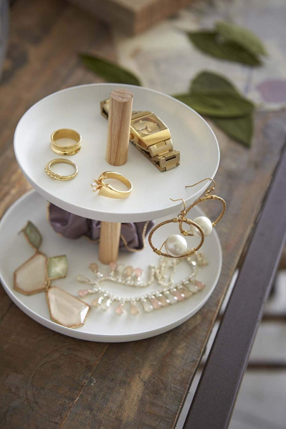 Förvaringsfat / smyckesfat, TOSCA ACCESSORIES TRAY, Yamazaki, Vit i gruppen Förvaring / Sovrumsförvaring / Smyckesförvaring hos SmartaSaker.se (40723)