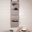 Förvaringsfickor, 4-fack, BIGSO HANG UP STORAGE, 30 x H 100 cm Förvaringsfickor, 4-fack, BIGSO HANG UP STORAGE, 30 x H 100 cm
