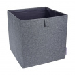 Förvaringskorg i tyg, BIGSO CUBE, 31,5 x H 31,5 cm, Grå Förvaringskorg i tyg, BIGSO CUBE, 31,5 x H 31,5 cm, Grå