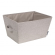 Förvaringskorg i tyg, BIGSO TAPERED BIN LARGE, 45 x 34 x H 25 cm, Beige Förvaringskorg i tyg, BIGSO TAPERED BIN LARGE, 45 x 34 x H 25 cm, Beige