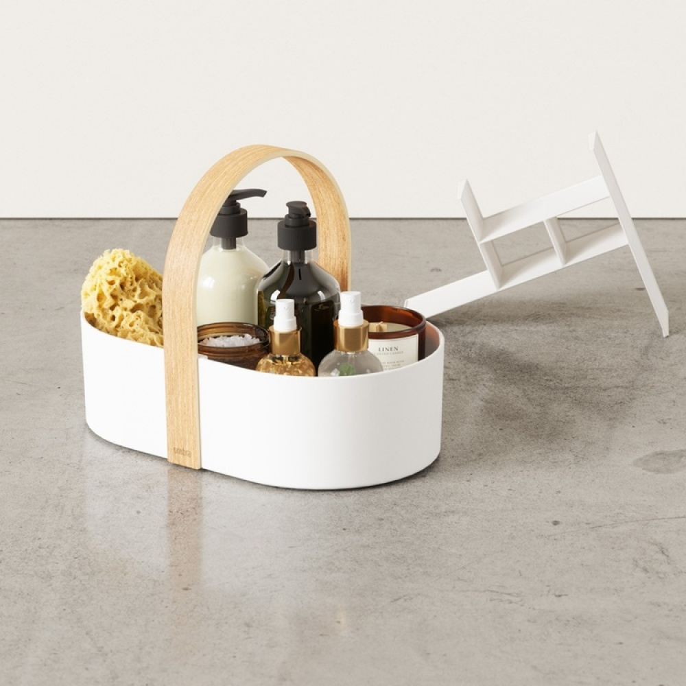 Förvaringskorg med fack, UMBRA BELLWOOD CADDY, 30 x 20 x H 23 cm i gruppen Förvaring / Badrumsförvaring hos SmartaSaker.se (40755)