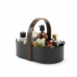 Förvaringskorg med fack, UMBRA BELLWOOD CADDY, 30 x 20 x H 23 cm Förvaringskorg med fack, UMBRA BELLWOOD CADDY, 30 x 20 x H 23 cm