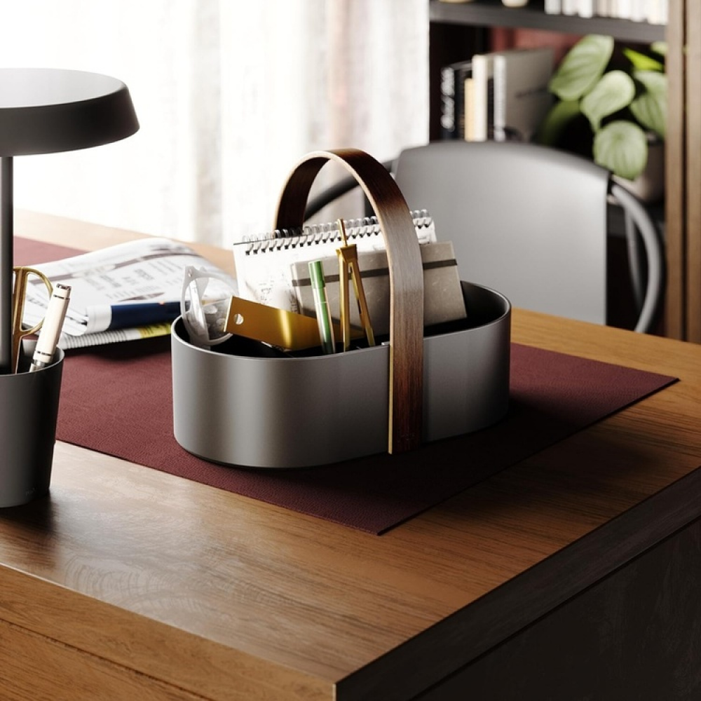 Förvaringskorg med fack, UMBRA BELLWOOD CADDY, 30 x 20 x H 23 cm i gruppen Förvaring / Badrumsförvaring hos SmartaSaker.se (40755)