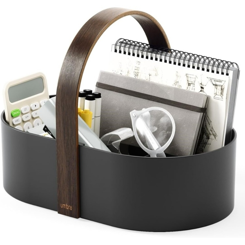 Förvaringskorg med fack, UMBRA BELLWOOD CADDY, 30 x 20 x H 23 cm i gruppen Förvaring / Badrumsförvaring hos SmartaSaker.se (40755)