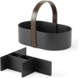 Förvaringskorg med fack, UMBRA BELLWOOD CADDY, 30 x 20 x H 23 cm Förvaringskorg med fack, UMBRA BELLWOOD CADDY, 30 x 20 x H 23 cm