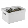 Förvaringskorg, 13 Liter, SIGMA BASKET MEDIUM, 35 x 24,6 x H18,3 cm, Vit Förvaringskorg, 13 Liter, SIGMA BASKET MEDIUM, 35 x 24,6 x H18,3 cm, Vit