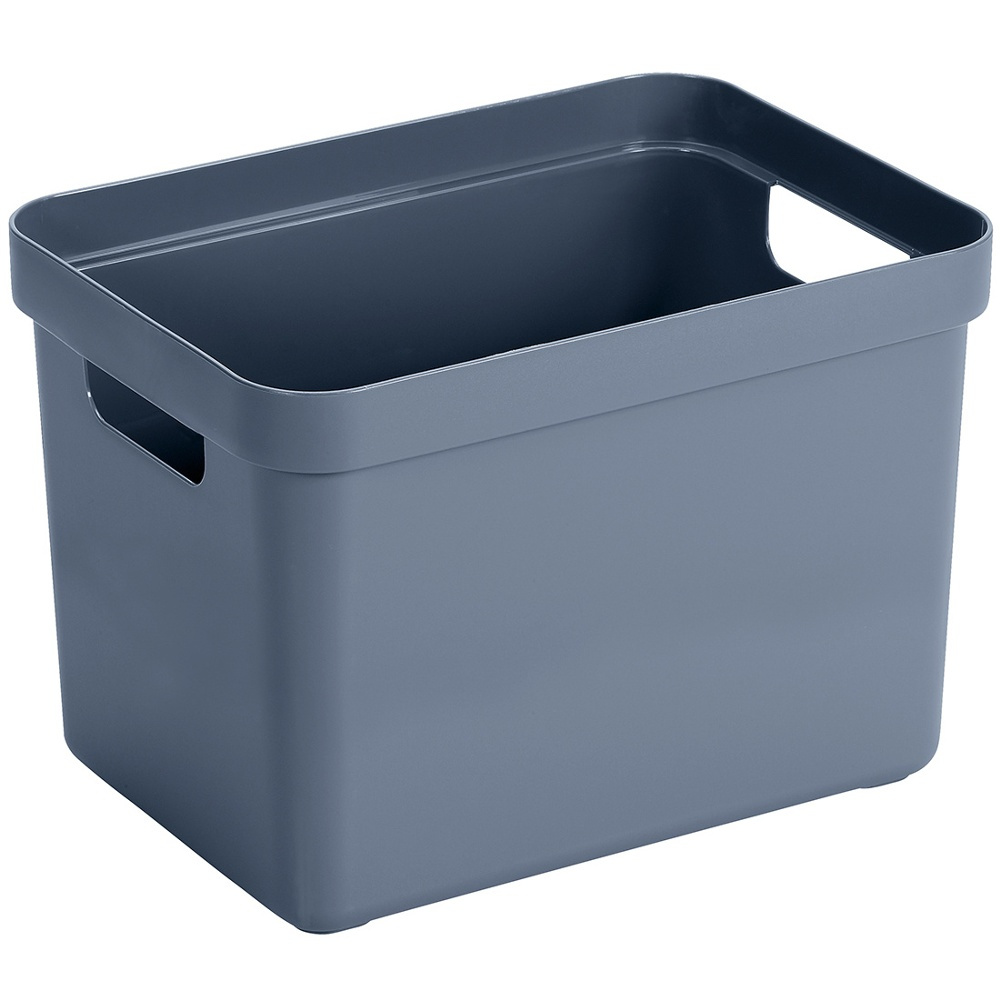 Förvaringskorg, 18 Liter, SIGMA BASKET HIGH, Blå i gruppen Förvaring / Förvaringslådor hos SmartaSaker.se (40761)
