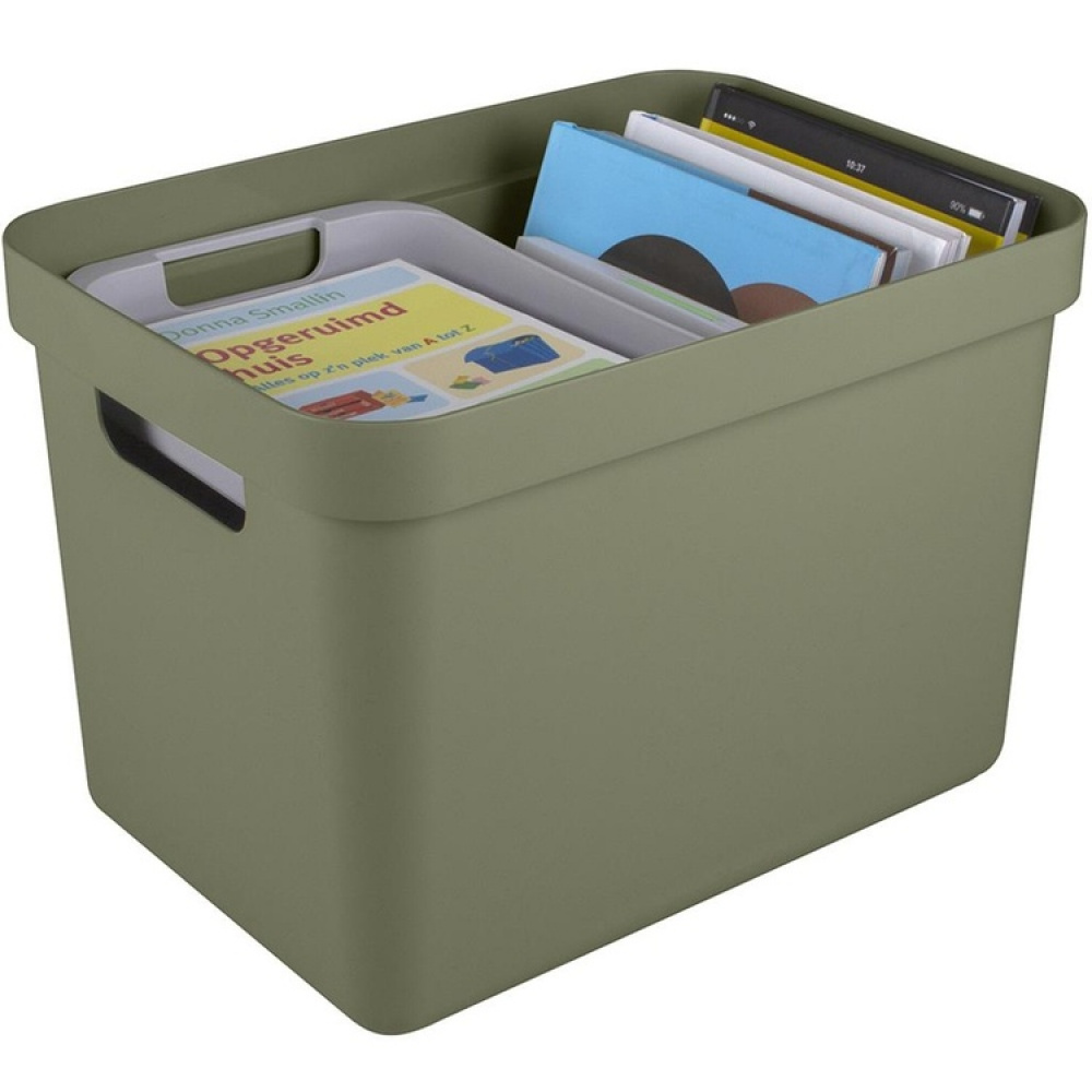 Förvaringskorg, 18 Liter, SIGMA BASKET HIGH, 35 x 24,6 x H24,3 cm i gruppen Förvaring / Förvaringslådor hos SmartaSaker.se (40762)