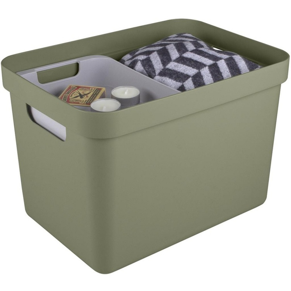 Förvaringskorg, 18 Liter, SIGMA BASKET HIGH, 35 x 24,6 x H24,3 cm i gruppen Förvaring / Förvaringslådor hos SmartaSaker.se (40762)