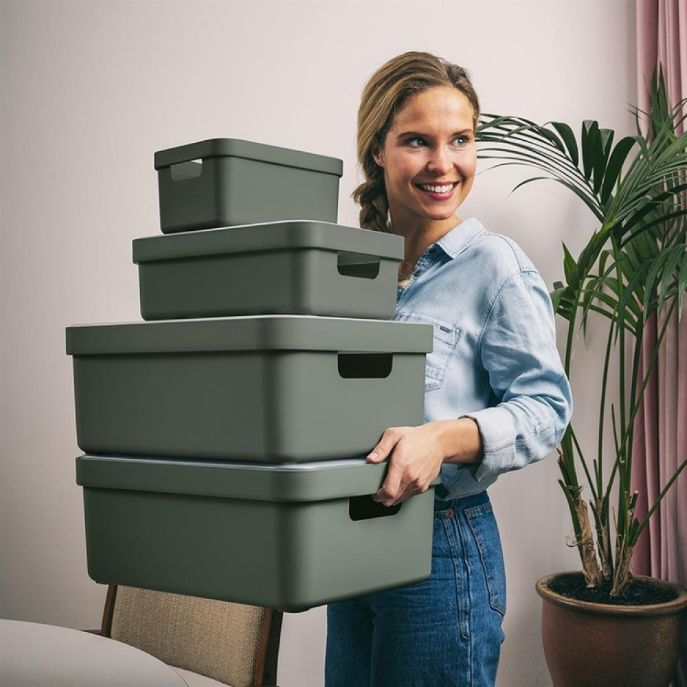 Förvaringskorg, 18 Liter, SIGMA BASKET HIGH, 35 x 24,6 x H24,3 cm i gruppen Förvaring / Förvaringslådor hos SmartaSaker.se (40762)